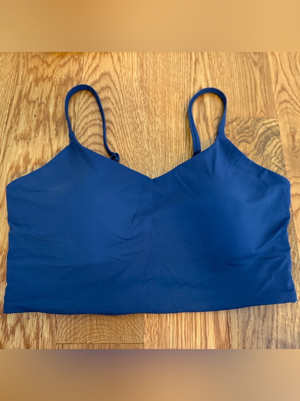 CRZ Yoga Sports Bra Size Medium Navy Blue